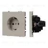 Механизм электрической розетки Arlight SCT-NOBE-MEU1-SFPL-CA (230V, 16A) 059452 059452 - 1