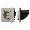 Механизм розетки с USB зарядкой Arlight  SCT-NOBE-MUAC-SFPL-CA (230V, 16A) 059444 059444 - 1