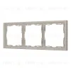 Рамка пластиковая Arlight FRM-NOBE-SFPL-3-CA 059458 059458 - 1