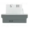 Терморегулятор Wi-Fi (механизм) Stekker Эмили RSW00-5119-10 платиново-серый soft touch 50378 50378 - 3