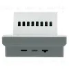 Терморегулятор Wi-Fi (механизм) Stekker Эмили RSW00-5119-10 платиново-серый soft touch 50378 50378 - 4