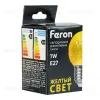 Лампа светодиодная Feron LB-385 шар желтый прозрачный E27 1W 230V 52161 52161 - 7