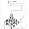 Подвесная люстра Myfar Allegria MR2641-66P-50AD MR2641-66P-50AD - 5