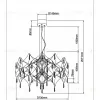 Подвесная люстра Myfar Ileria MR2651-57P-50AD MR2651-57P-50AD - 5