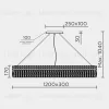 Подвесная люстра Modelux ML.7084.1200 CR ML.7084.1200 CR - 8