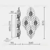 Настенный светильник Modestyle MS.250.04 GD MS.250.04 GD - 7