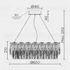 Подвесная люстра Modelux ML.7445.600 GD ML.7445.600 GD - 2