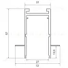 Шинопровод встраиваемый ST Luce Skyline 220 ST021.429.00H ST021.429.00H - 4