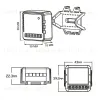 Умный диммер-выключатель Uniel UL-00011710 Wi-Fi. 1 канал. 100-240В. 200Вт P-GCL4-1,8 A201/UC/WF WHITE UCH-A302 1C/DIM/WF WHITE - 6