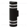Уличный настенный светильник Uniel UL-00012917 UUL-S16A 2x60W/E27 IP65 BLACK UUL-S16A 2x60W/E27 IP65 BLACK - 1