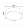 Накладной светильник Uniel UL-00012600 ULO-K40A 30W/4000К/R40 IP40 LIGHT GREY ULO-K40A 30W/4000К/R40 IP40 LIGHT GREY - 6