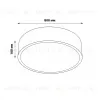 Накладной светильник Uniel UL-00012606 ULO-K40A 90W/4000К/R80 IP40 LIGHT GREY ULO-K40A 90W/4000К/R80 IP40 LIGHT GREY - 6