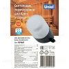 Настенный светильник термостойкий Uniel UL-00013473 UWL-K02R 60W/E27 IP65 BLACK UWL-K02R 60W/E27 IP65 BLACK - 9