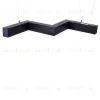 Линейный подвесной светильник Uniel UL-00013519 ULO-K19A 28W/4000K/Z30-120 IP40 BLACK ULO-K19A 28W/4000K/Z30-120 IP40 BLACK - 2