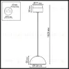 Подвесной светильник Odeon Light L-Vision Lulu 5453/6L 5453/6L - 2