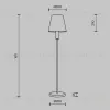 Торшер Maytoni Lira MOD483FL-01BS MOD483FL-01BS - 4