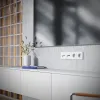 Розетка телевизионная встраиваемая Voltum S70 TV+RJ45 кат. 6, (белый матовый) VLS060702 VLS060702 - 6