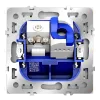 Розетка телевизионная встраиваемая Voltum S70 TV+RJ45 кат. 6, (белый матовый) VLS060702 VLS060702 - 4