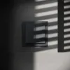Перекрестный переключатель встраиваемый Voltum S70 двухклавишный 10А, (графит) VLS020507 VLS020507 - 1