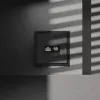 Розетка телевизионная встраиваемая Voltum S70 TV+RJ45 кат. 6, (черный матовый) VLS060708 VLS060708 - 1