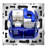 Розетка телевизионная встраиваемая Voltum S70 TV+RJ45 кат. 6, (черный матовый) VLS060708 VLS060708 - 4