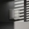 Перекрестный переключатель встраиваемый Voltum S70 двухклавишный 10А, (шелк) VLS020504 VLS020504 - 1