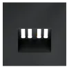 Накладка для розетки акустической 4-местной  Voltum S70 (графит) VLS001507 VLS001507 - 1