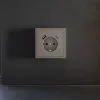 Накладка для розетки с заземлением и защитными шторками, с USB A+C Voltum S70 (капучино) VLS001014 VLS001014 - 1