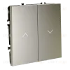 Выключатель встраиваемый Voltum S70 для жалюзи 10А, (шелк) VLS020704 VLS020704 - 4