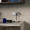 Накладка для розетки с заземлением, защитными шторками и крышкой Voltum S70 (серый) VLS000816 VLS000816 - 5