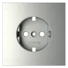 Накладка для розетки с заземлением Voltum S70 (сталь) VLS000605 VLS000605 - 1