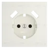Накладка для розетки с заземлением и защитными шторками, с USB A+A Voltum S70 (хлопок) VLS000913 VLS000913 - 2