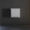 Клавиши для выключателя/переключателя двухклавишного Voltum S70 (серый) VLS000316 VLS000316 - 1