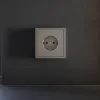 Накладка для розетки с заземлением и защитными шторками Voltum S70 (капучино) VLS000714 VLS000714 - 1