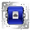 Механизм розетки компьютерной RJ45 кат.6 Voltum S70 VLS0601M VLS0601M - 1