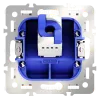 Механизм розетки компьютерной RJ45 кат.6 Voltum S70 VLS0601M VLS0601M - 3