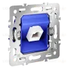 Механизм розетки компьютерной RJ45 кат.6 Voltum S70 VLS0601M VLS0601M - 2