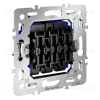 Механизм выключателя трехклавишного 10А Voltum S70 VLS0301M VLS0301M - 2