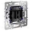 Механизм выключателя двухклавишного 10А Voltum S70 VLS0201M VLS0201M - 2