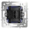 Механизм выключателя двухклавишного 10А Voltum S70 VLS0201M VLS0201M - 1