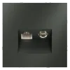 Розетка телевизионная встраиваемая Voltum S70 TV+RJ45 кат. 6, (титан) VLS060706 VLS060706 - 2