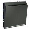 Выключатель встраиваемый Voltum S70 карточный 16А, (титан) VLS010706 VLS010706 - 3