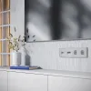 Накладка для розетки TV+RJ45 кат. 6 Voltum S70 (серый) VLS002716 VLS002716 - 5