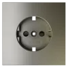 Накладка для розетки с заземлением и защитными шторками Voltum S70 (шелк) VLS000704 VLS000704 - 1