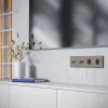 Накладка для розетки акустической 4-местной  Voltum S70 (капучино) VLS001514 VLS001514 - 5