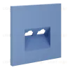 Накладка для розетки компьютерной двойной RJ45+RJ45 кат.6 Voltum S70 (деним) VLS001415 VLS001415 - 3