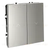Выключатель встраиваемый Voltum S70 для жалюзи 10А, (сталь) VLS020705 VLS020705 - 3