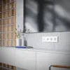 Розетка телевизионная встраиваемая Voltum S70 TV+RJ45 кат. 6, (белый глянцевый) VLS060701 VLS060701 - 6