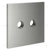 Накладка для розетки телевизионной оконечной TV+SAT Voltum S70 (сталь) VLS001605 VLS001605 - 2