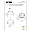 Встраиваемый светильник Iledex Technical Mars DIM 212-12W-D95-4000K-24DG-WH DIM 212-12W-D95-4000K-24DG-WH - 4